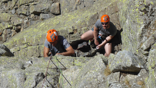 Sur del Torreón, Galayos. 130m V+