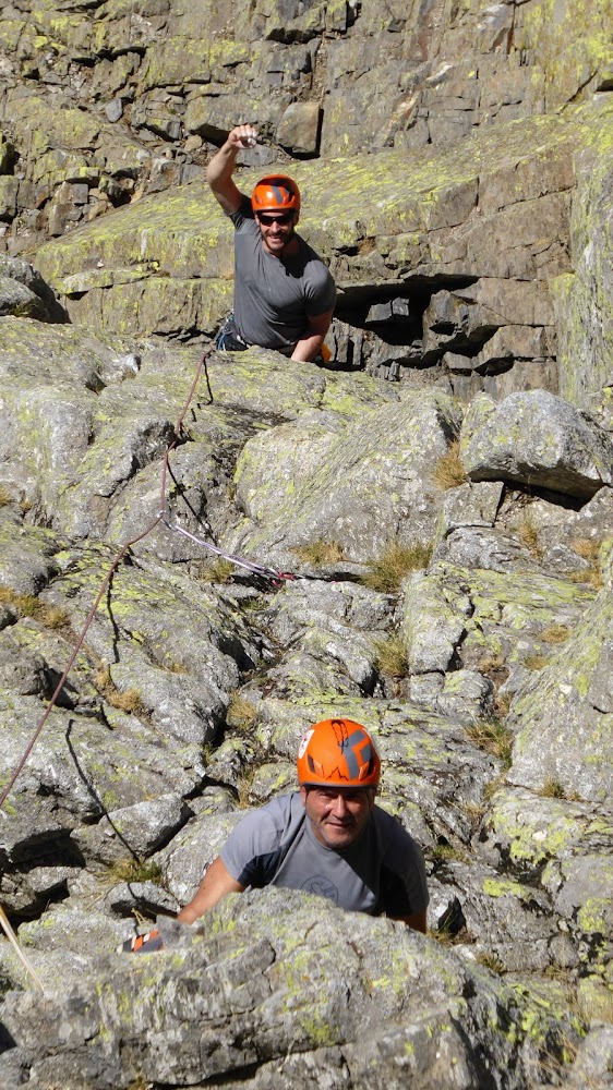 Sur del Torreón, Galayos. 130m V+