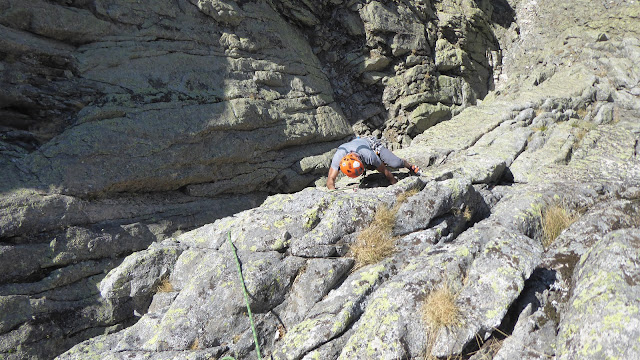 Sur del Torreón, Galayos. 130m V+