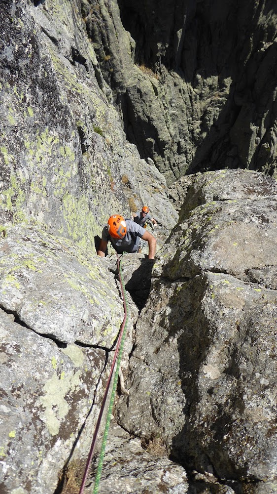 Sur del Torreón, Galayos. 130m V+