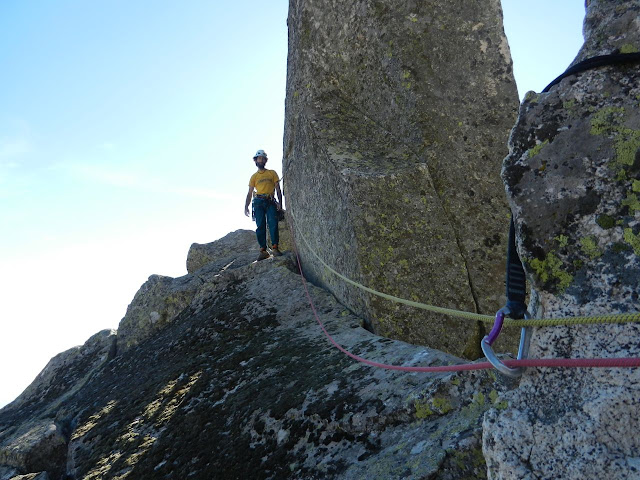 Vía Moraleda al Pajarito. La cabrera