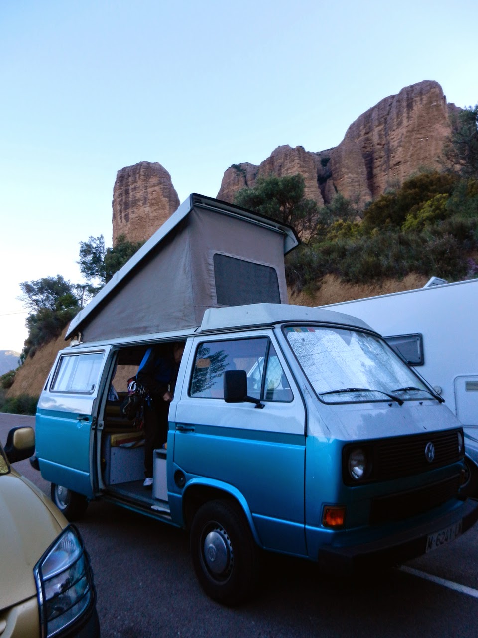 Vía El Pájaro al Pisón. Riglos