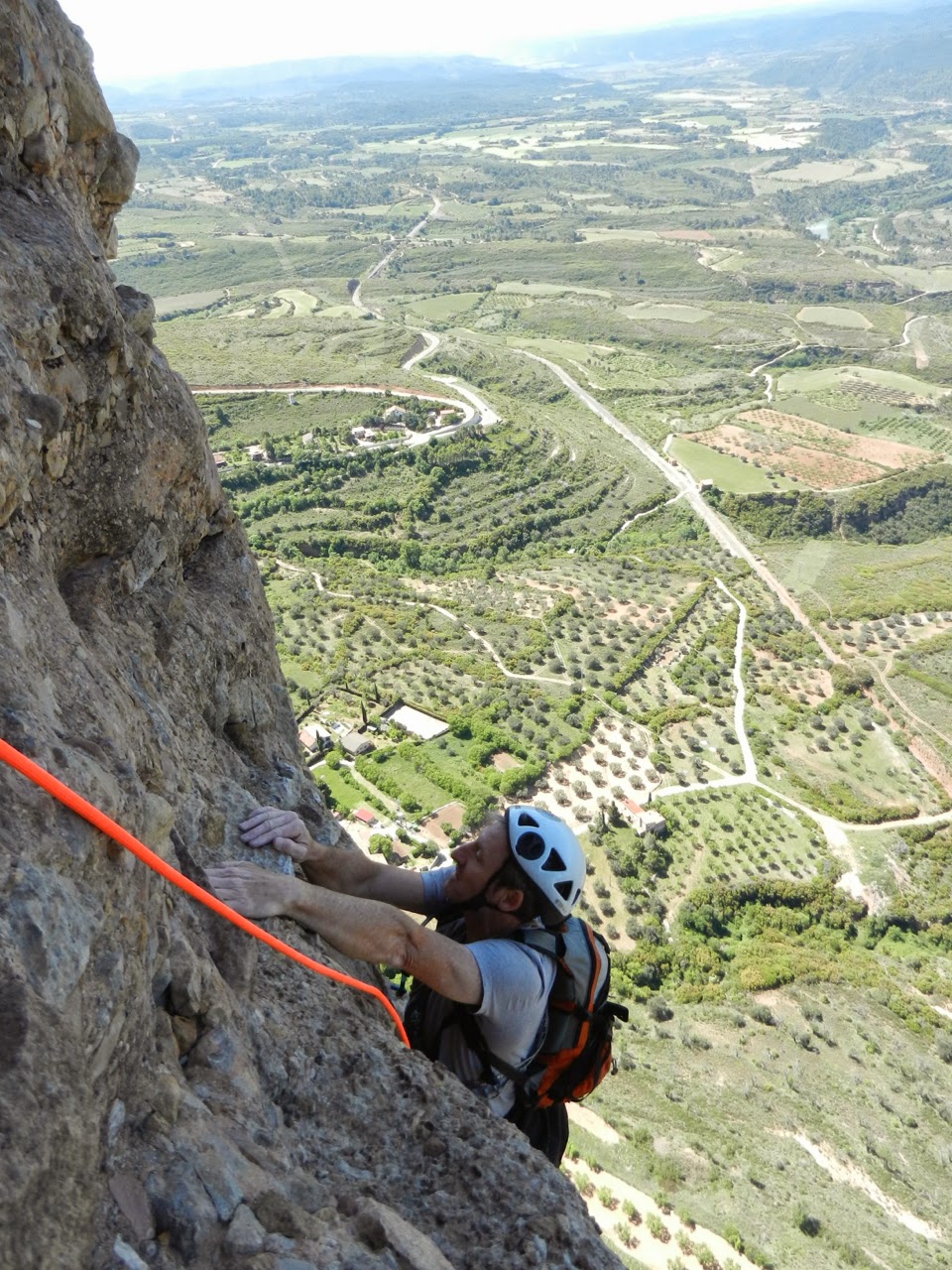 Vía El Pájaro al Pisón. Riglos