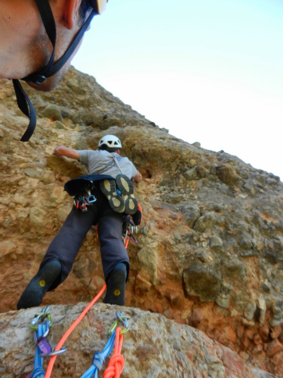 Vía El Pájaro al Pisón. Riglos