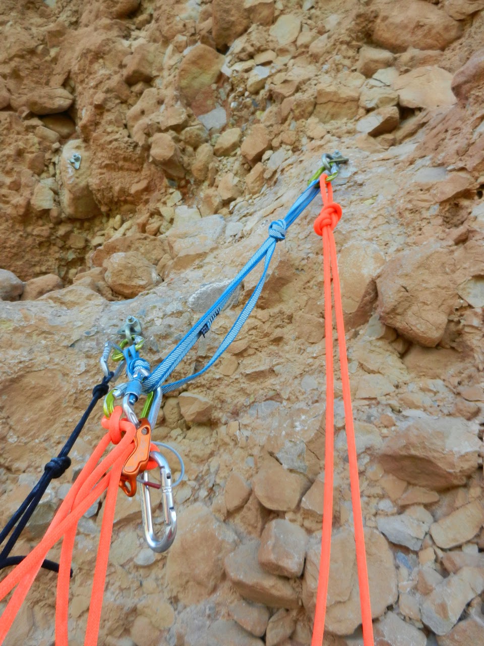Vía El Pájaro al Pisón. Riglos