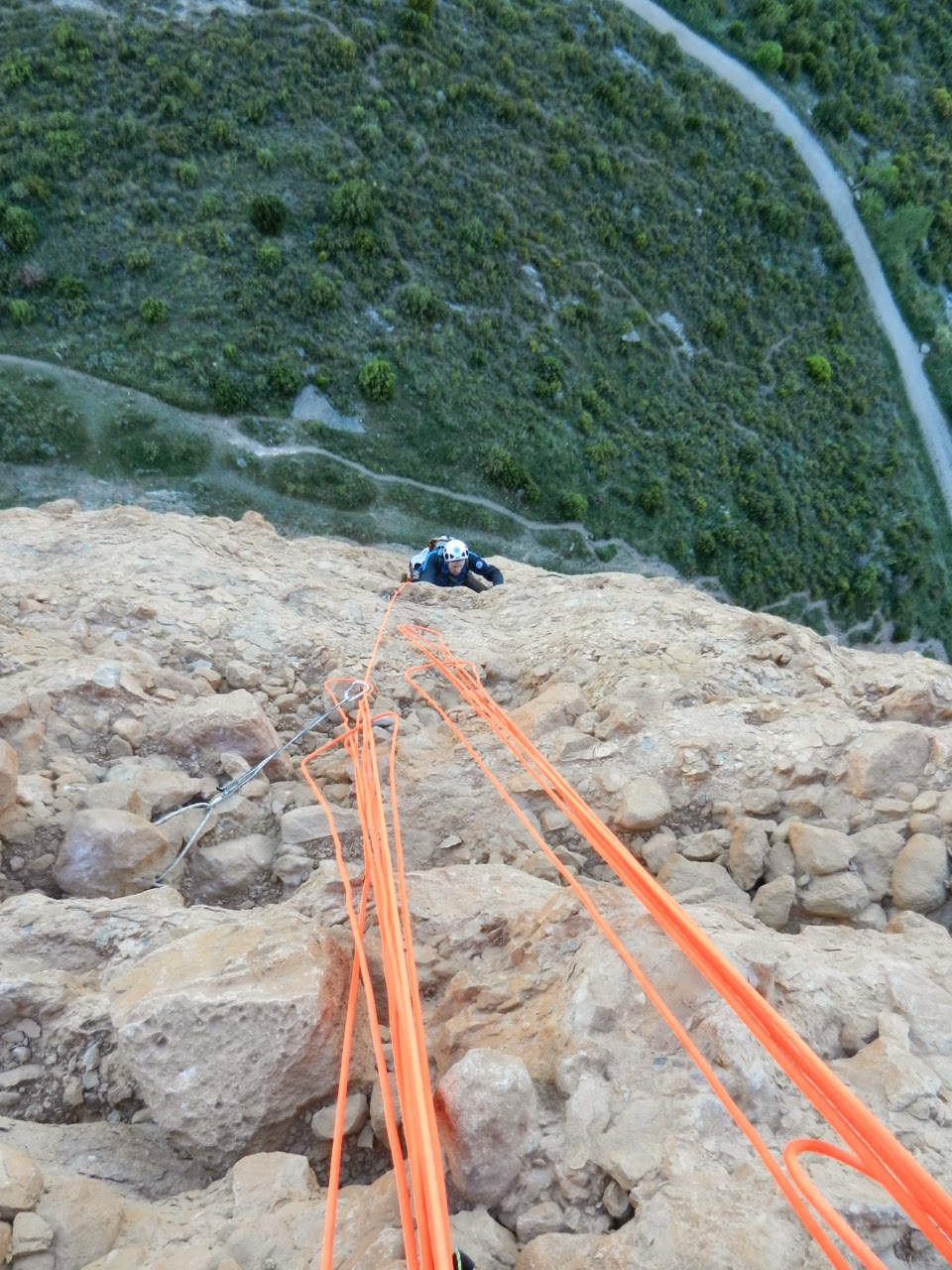 Vía El Pájaro al Pisón. Riglos