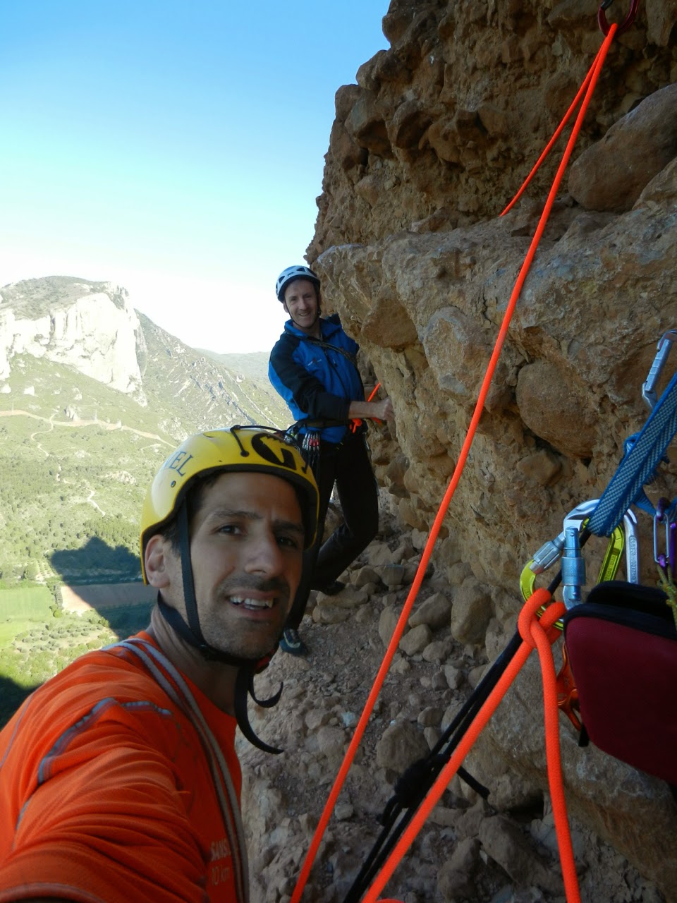 Vía El Pájaro al Pisón. Riglos