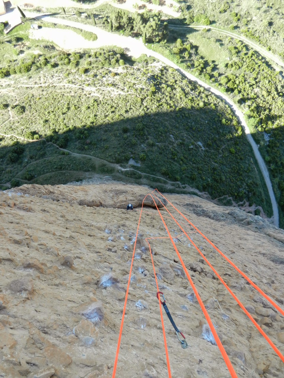 Vía El Pájaro al Pisón. Riglos