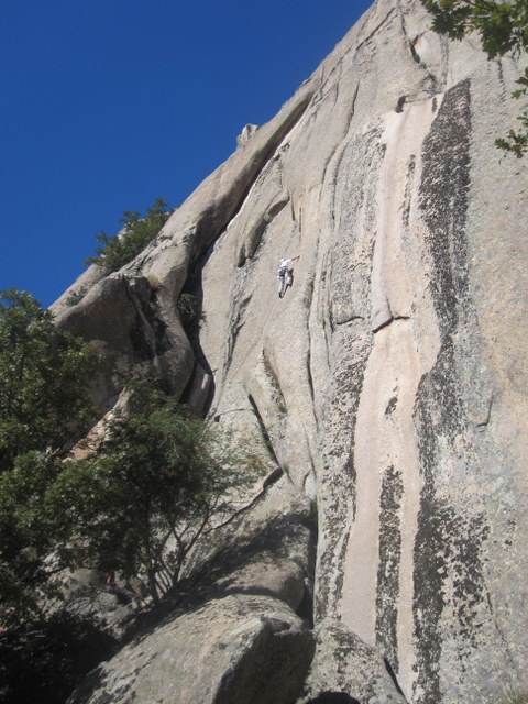 Peñas Cagas. Di-diagonal + Juanito "pies cuadraos"