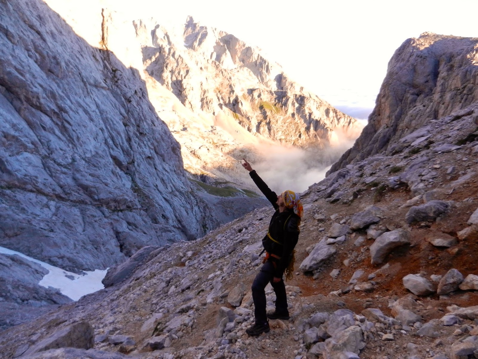 Guiada de la Pidal Cainejo al Naranjo de Bulnes.