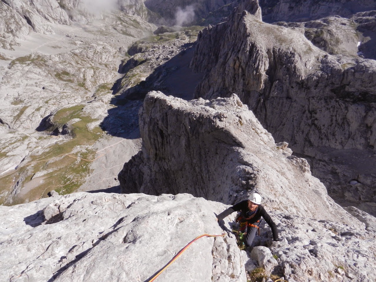 Guiada de la Pidal Cainejo al Naranjo de Bulnes.