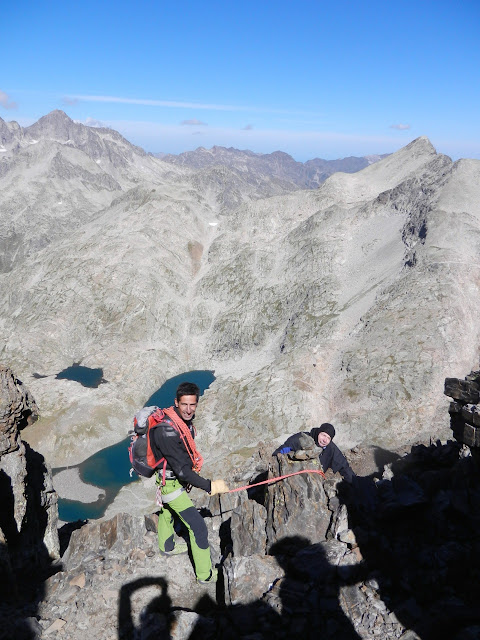 Guiada en los Pirineos. La Gran Facha. Objetivo Kilimanjaro.