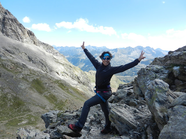 Guiada en los Pirineos. La Gran Facha. Objetivo Kilimanjaro.
