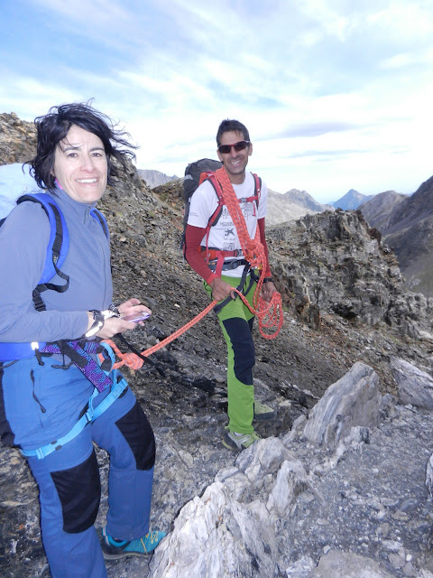 Guiada en los Pirineos. La Gran Facha. Objetivo Kilimanjaro.