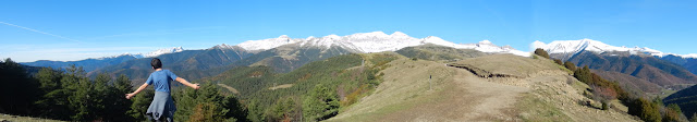 Cotefablo al collado de Pelopín, paseo por la nieve