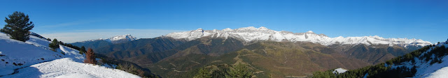 Cotefablo al collado de Pelopín, paseo por la nieve