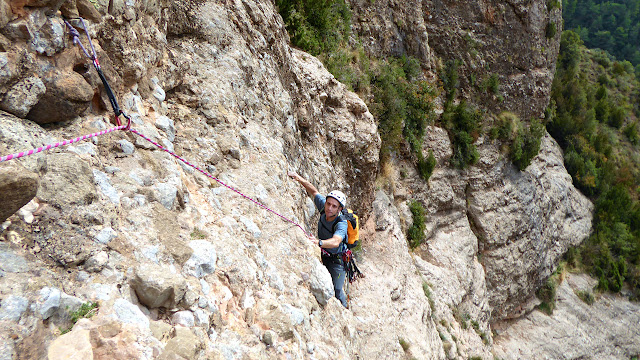 Peña Rueba Sendero Límite + Adamelo al Pisón. Riglos