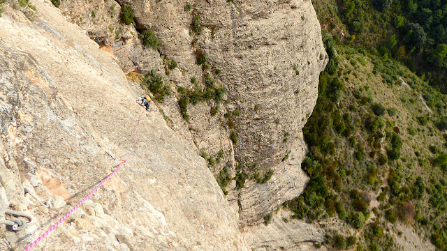 Peña Rueba Sendero Límite + Adamelo al Pisón. Riglos