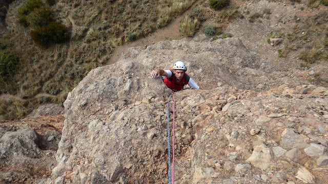 Peña Rueba Sendero Límite + Adamelo al Pisón. Riglos