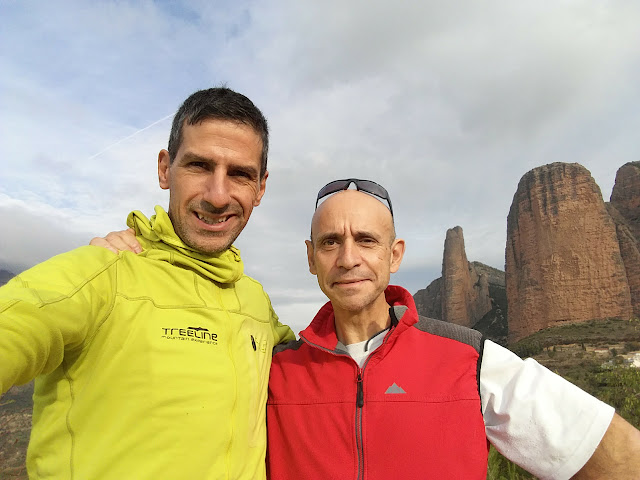 Peña Rueba Sendero Límite + Adamelo al Pisón. Riglos