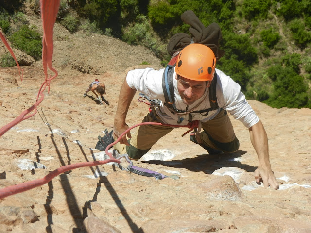 La fiesta del bíceps. La visera. Riglos