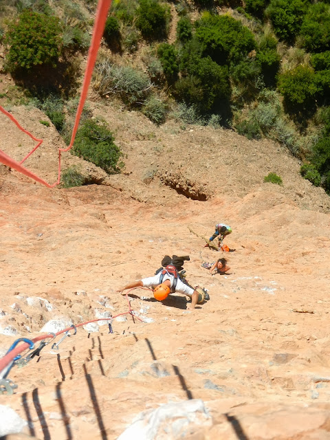 La fiesta del bíceps. La visera. Riglos