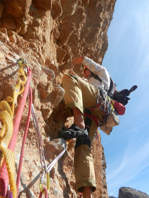La fiesta del bíceps. La visera. Riglos