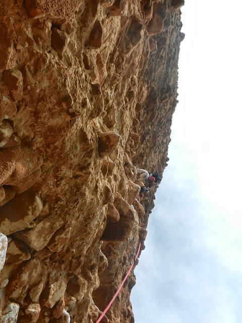 La fiesta del bíceps. La visera. Riglos