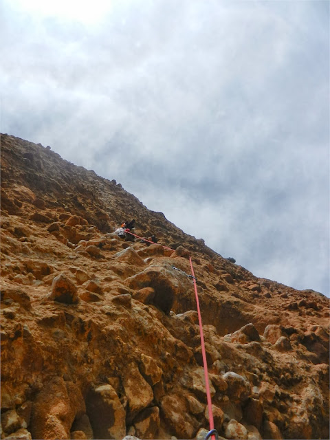 La fiesta del bíceps. La visera. Riglos