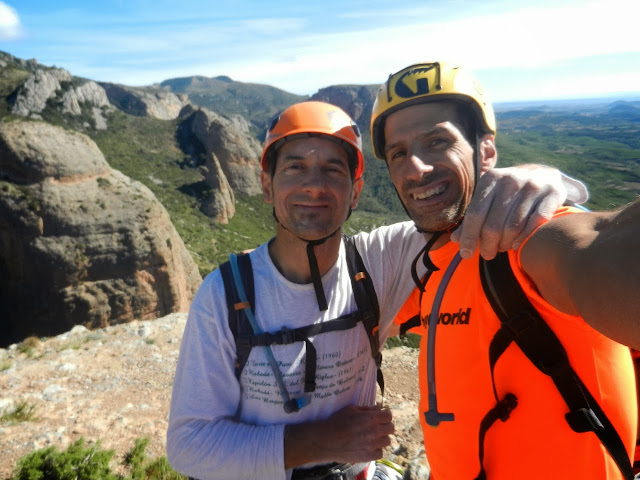 La fiesta del bíceps. La visera. Riglos