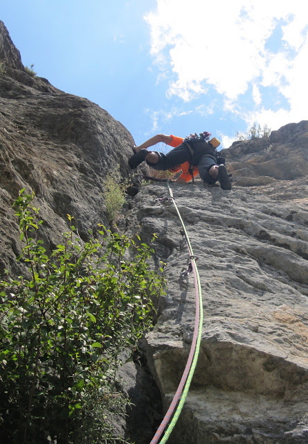 Diedro SAJUMA en Escarrilla y Rapún en Sabiñánigo. Deportiva en el Valle de Tena y Canfranc