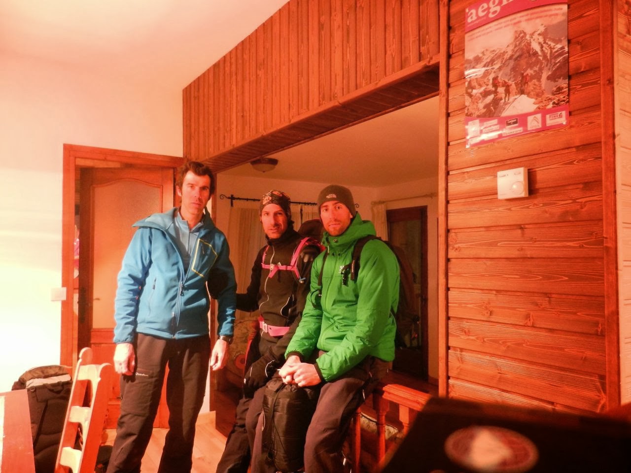 Cursando el TD2 de Alta Montaña en Benasque