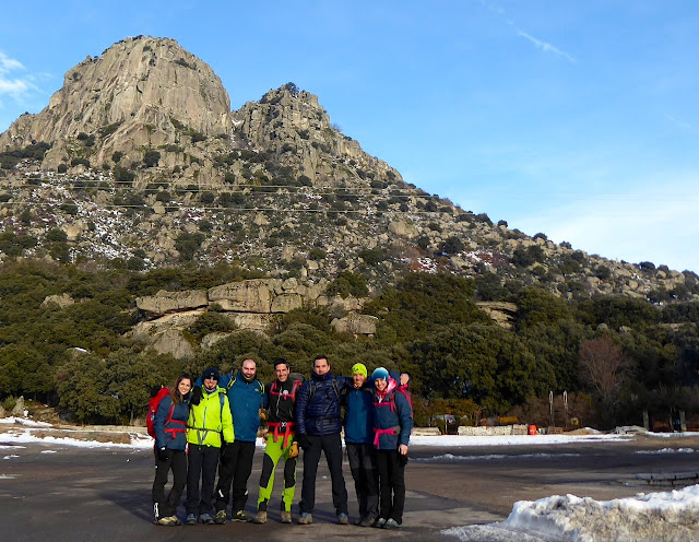 Curso de montañismo avanzado en la Sierra de la Cabrera