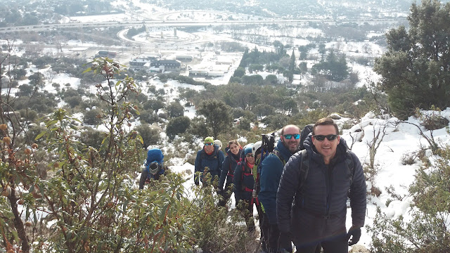 Curso de montañismo avanzado en la Sierra de la Cabrera