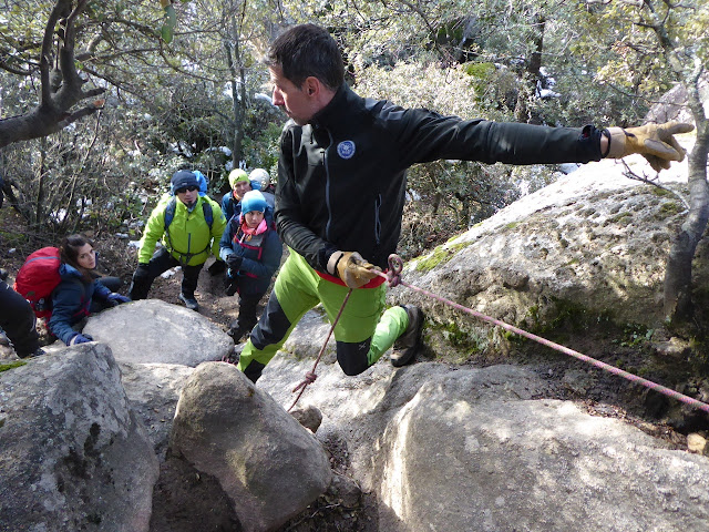 Curso de montañismo avanzado en la Sierra de la Cabrera