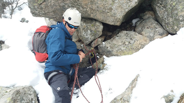 Curso de montañismo avanzado en la Sierra de la Cabrera