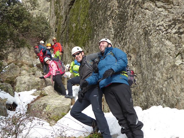 Curso de montañismo avanzado en la Sierra de la Cabrera