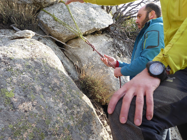 Curso de montañismo avanzado en la Sierra de la Cabrera