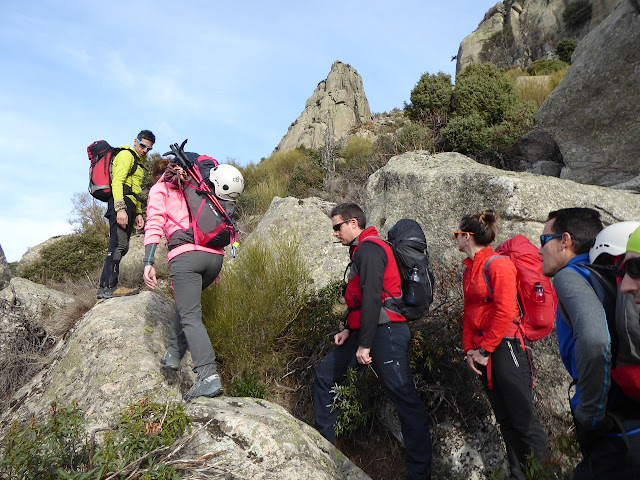 Curso de montañismo avanzado en la Sierra de la Cabrera