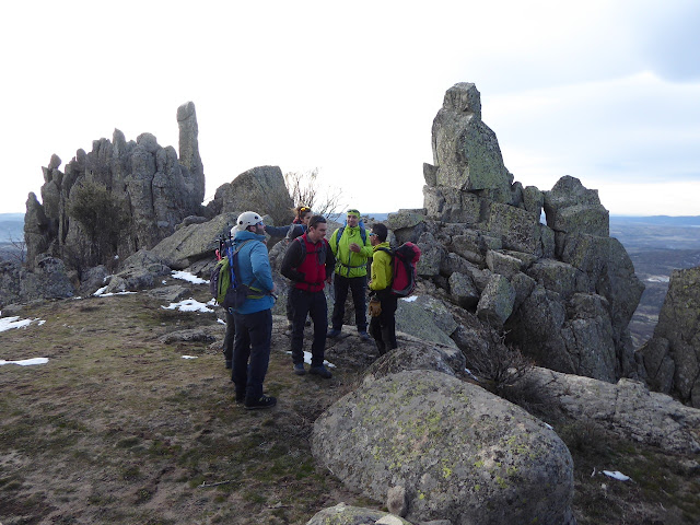 Curso de montañismo avanzado en la Sierra de la Cabrera