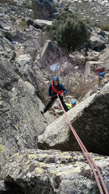 Curso de montañismo avanzado en la Sierra de la Cabrera