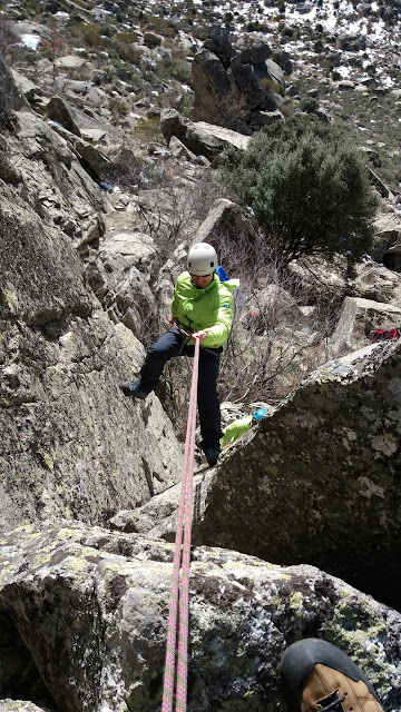Curso de montañismo avanzado en la Sierra de la Cabrera