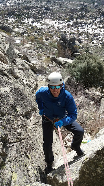 Curso de montañismo avanzado en la Sierra de la Cabrera