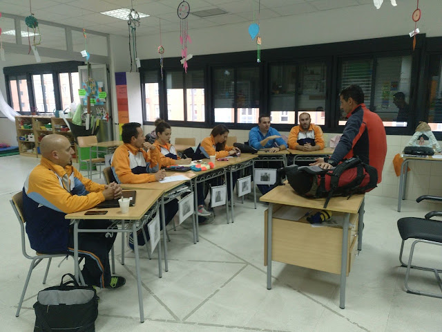 Curso de montañismo avanzado en la Sierra de la Cabrera