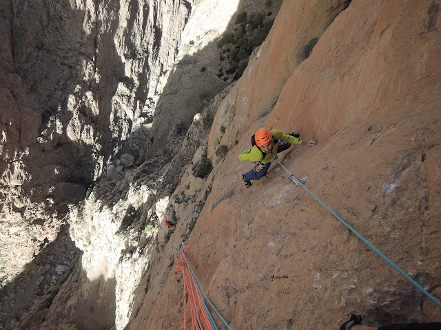 Au nom de la reforme, 6c/6b 340m. Taghia