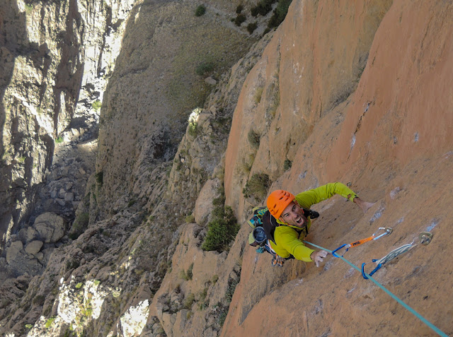 Au nom de la reforme, 6c/6b 340m. Taghia