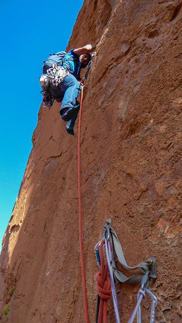Au nom de la reforme, 6c/6b 340m. Taghia