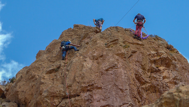 Au nom de la reforme, 6c/6b 340m. Taghia