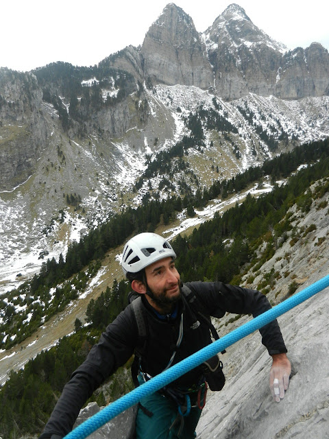 Vía Tobazogán 500m/6b+, Valle de Canfranc