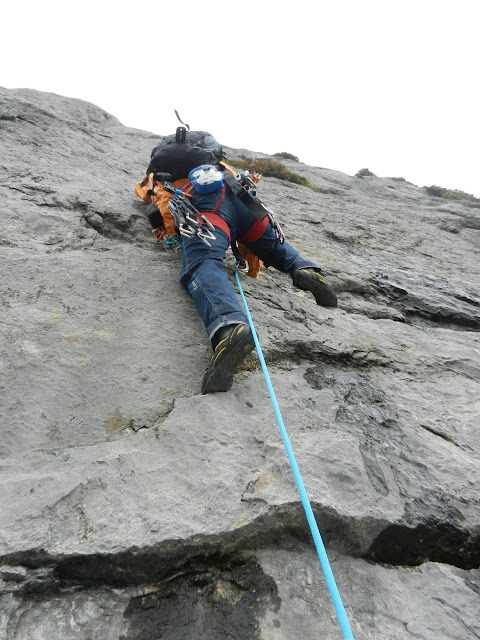 Vía Tobazogán 500m/6b+, Valle de Canfranc